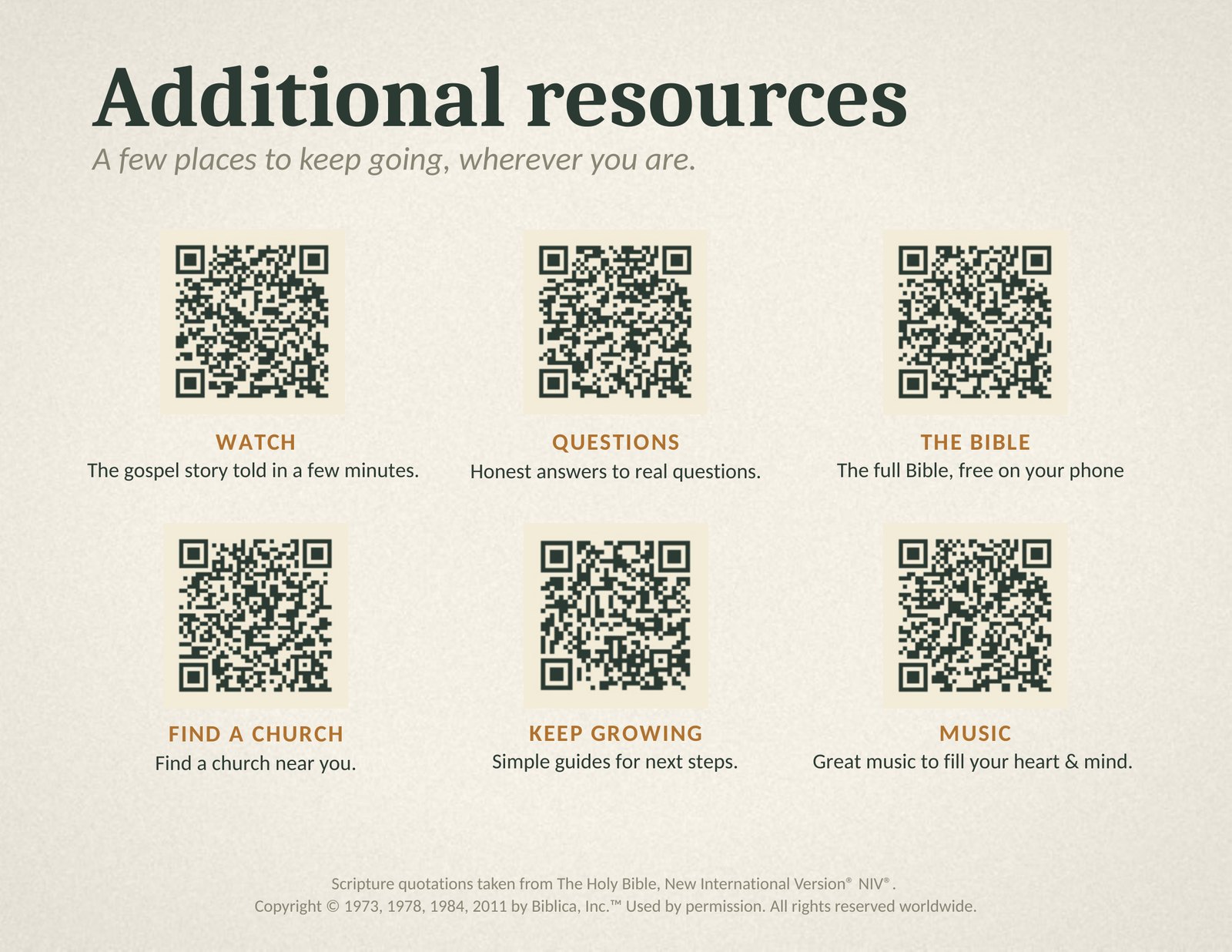 Tract page 15 — Additional resources